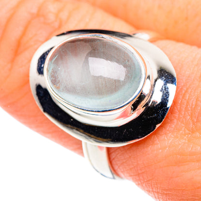 Aquamarine Rings handcrafted by Ana Silver Co - RING90071