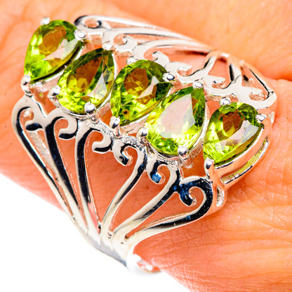 Peridot Rings handcrafted by Ana Silver Co - RING90079
