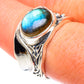 Labradorite Rings handcrafted by Ana Silver Co - RING90102