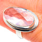 Rose Quartz Rings handcrafted by Ana Silver Co - RING90119