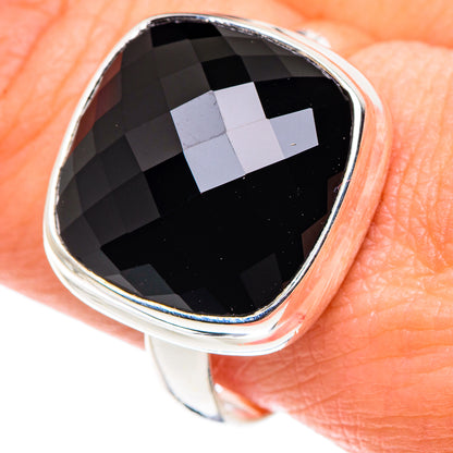 Black Onyx Rings handcrafted by Ana Silver Co - RING90157