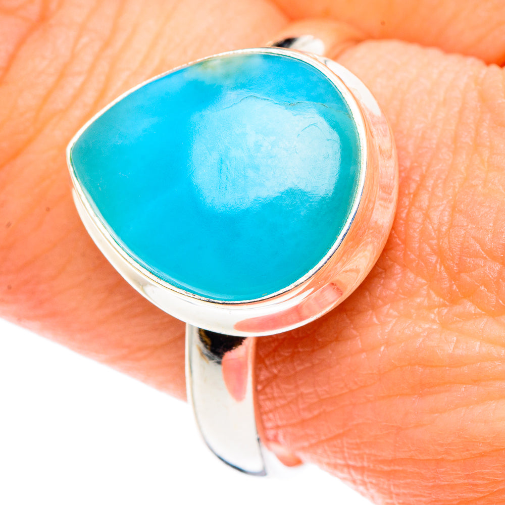 Larimar Rings handcrafted by Ana Silver Co - RING90165