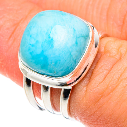 Larimar Rings handcrafted by Ana Silver Co - RING90167