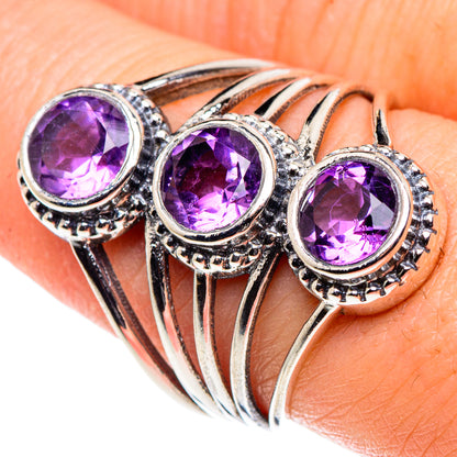 Amethyst Rings handcrafted by Ana Silver Co - RING90187