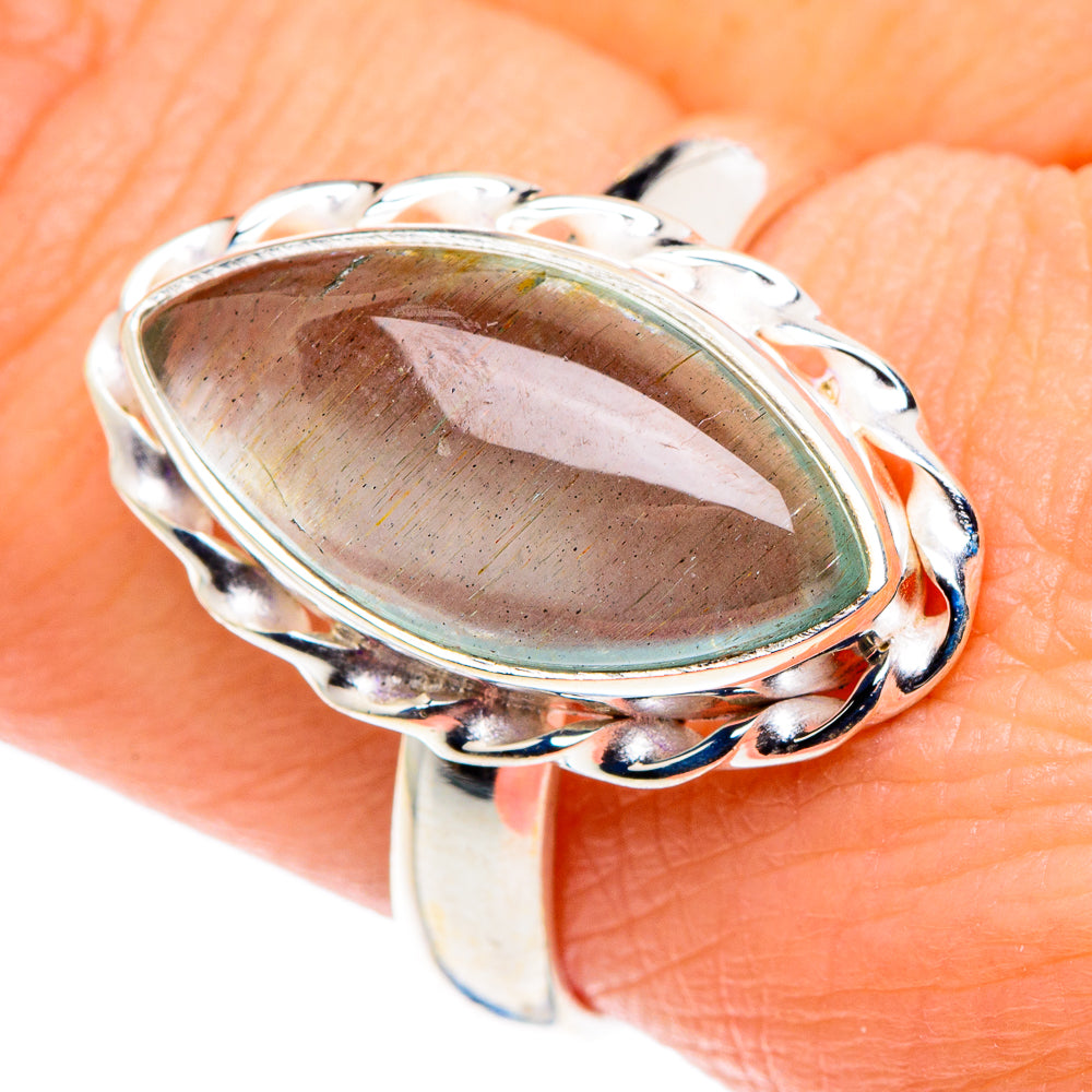 Aquamarine Rings handcrafted by Ana Silver Co - RING90199
