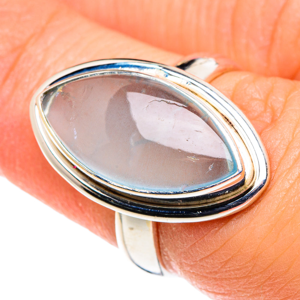 Aquamarine Rings handcrafted by Ana Silver Co - RING90205