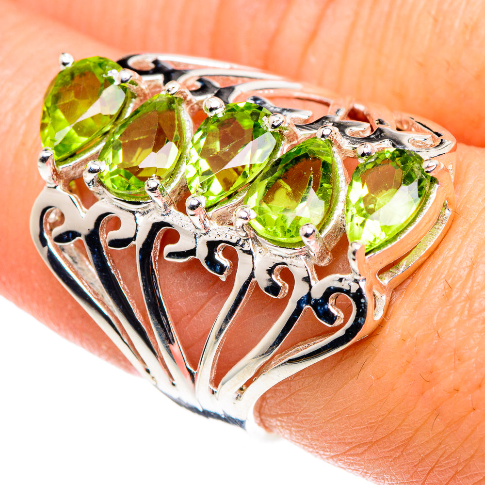 Peridot Rings handcrafted by Ana Silver Co - RING90209