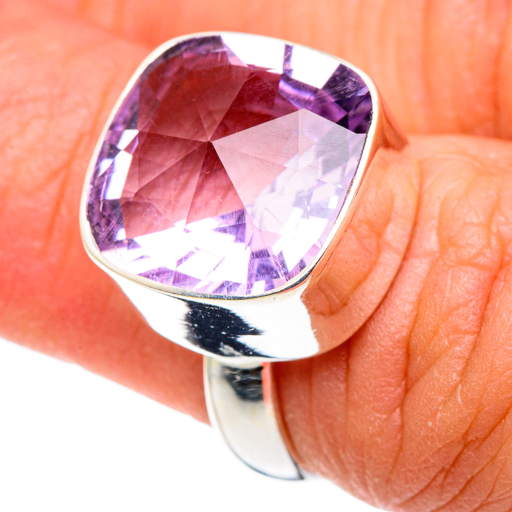 Amethyst Rings handcrafted by Ana Silver Co - RING90220