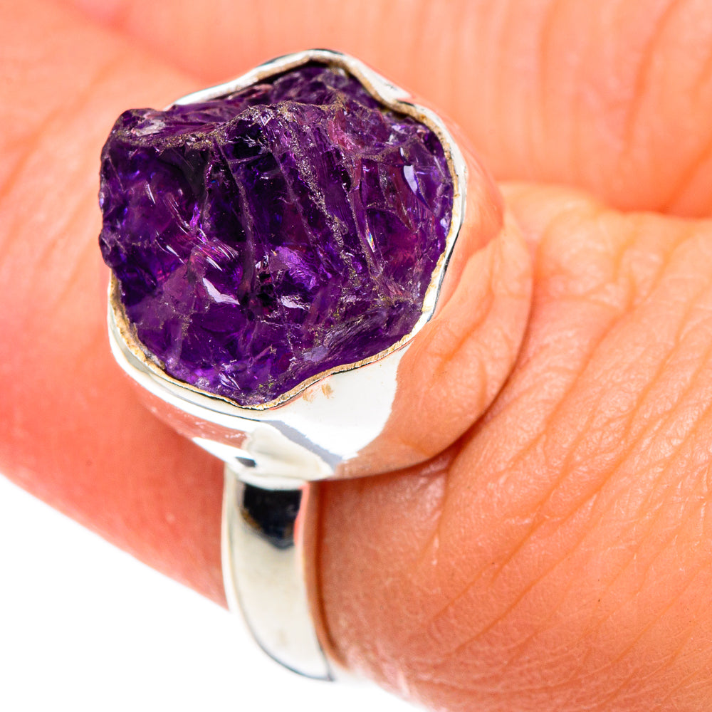 Amethyst Rings handcrafted by Ana Silver Co - RING90221