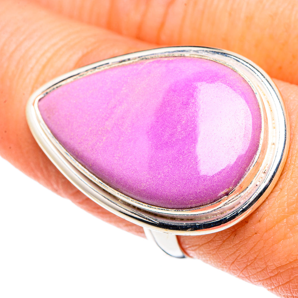 Phosphosiderite Rings handcrafted by Ana Silver Co - RING90261
