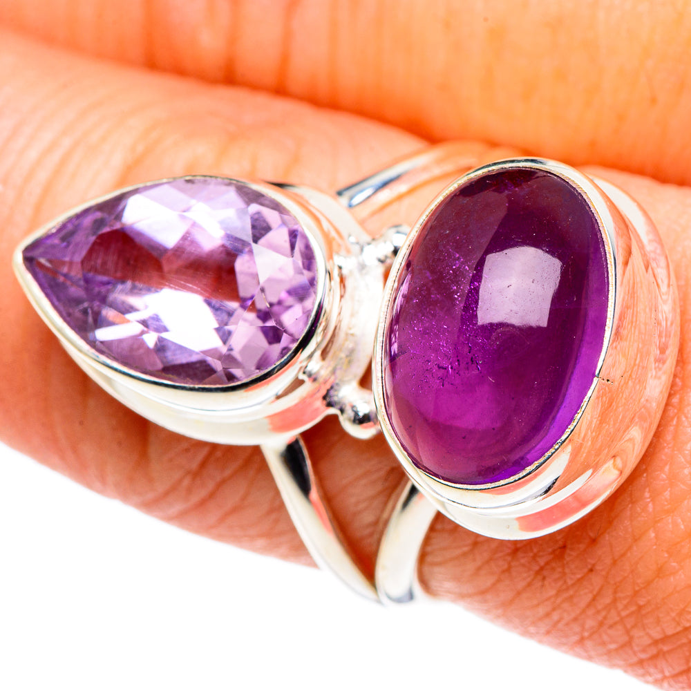 Amethyst Rings handcrafted by Ana Silver Co - RING90263