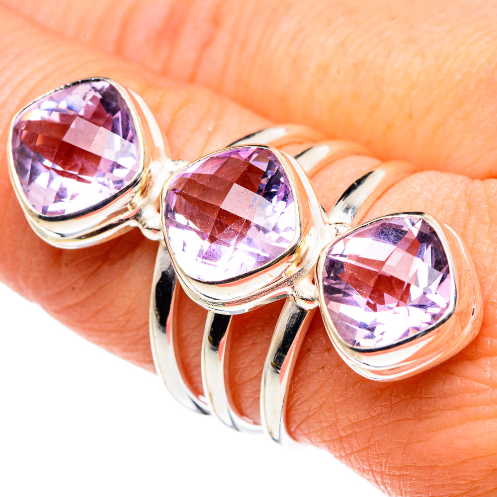 Amethyst Rings handcrafted by Ana Silver Co - RING90265