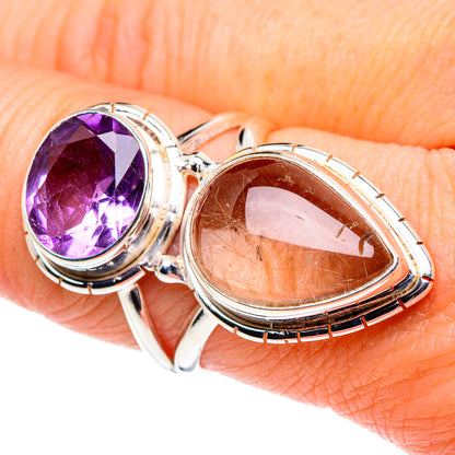 Rutilated Quartz Rings handcrafted by Ana Silver Co - RING90277