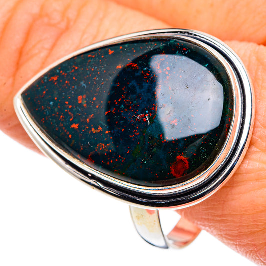 Bloodstone Rings handcrafted by Ana Silver Co - RING90285