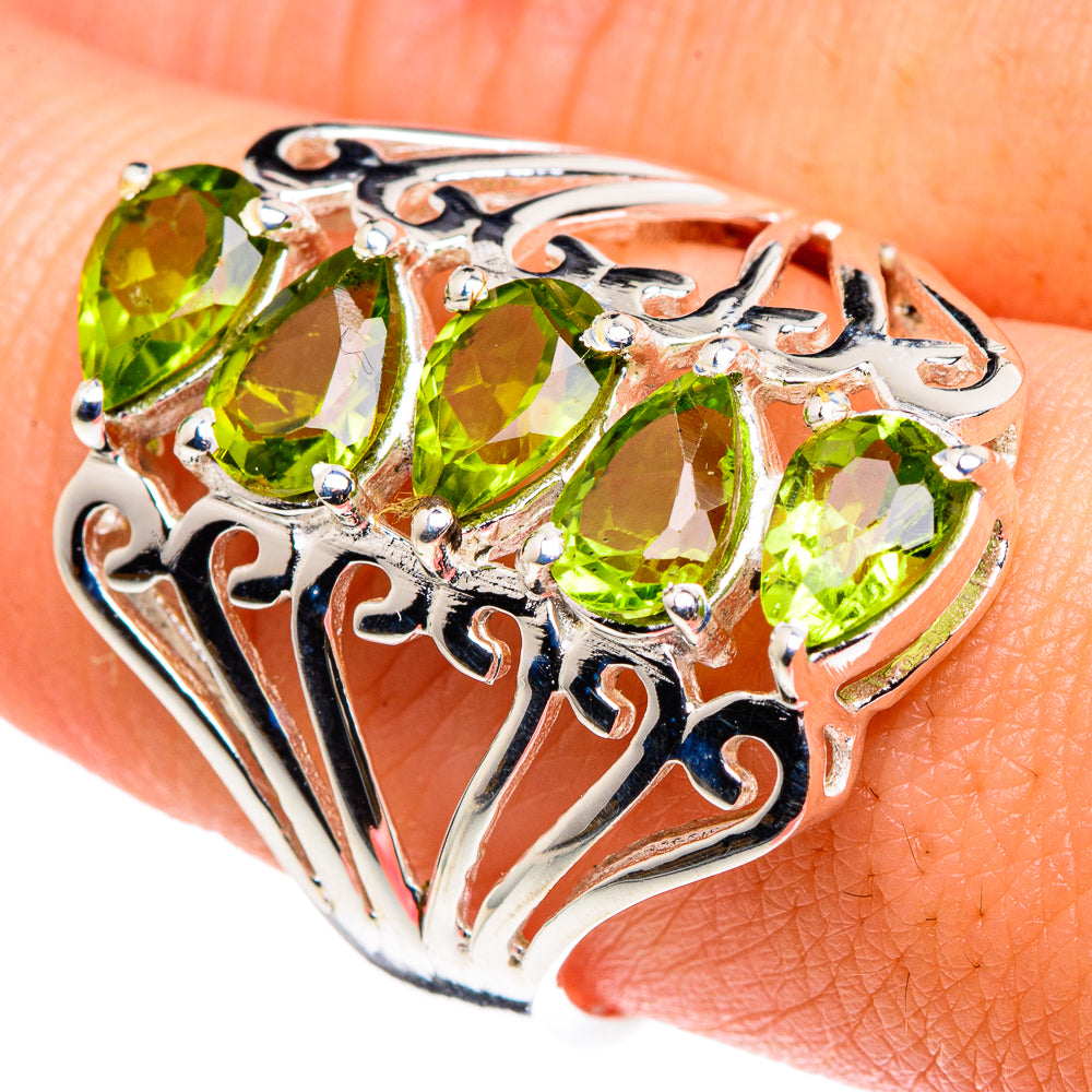Peridot Rings handcrafted by Ana Silver Co - RING90325