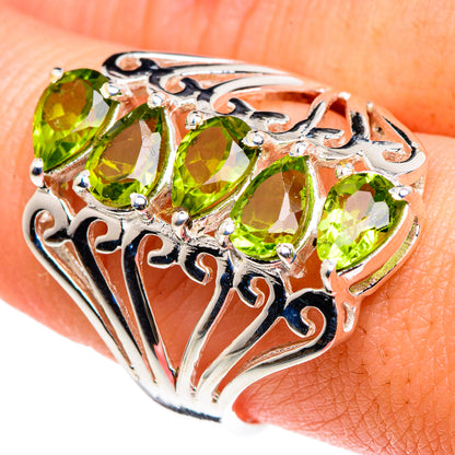 Peridot Rings handcrafted by Ana Silver Co - RING90325