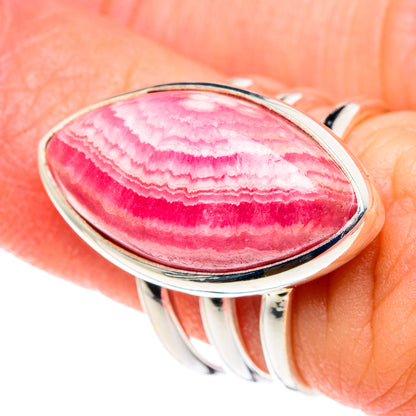 Rhodochrosite Rings handcrafted by Ana Silver Co - RING90333