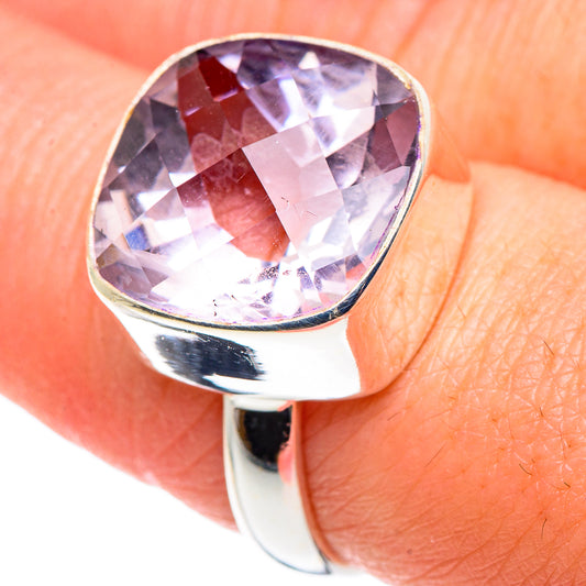 Kunzite Rings handcrafted by Ana Silver Co - RING90334