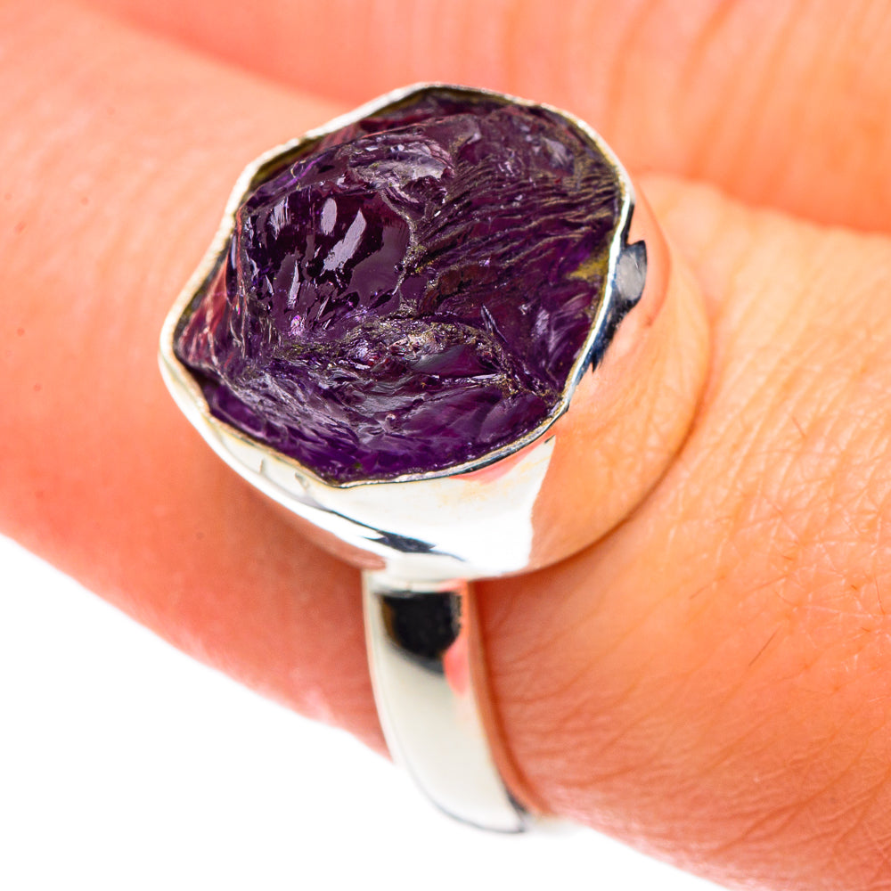 Amethyst Rings handcrafted by Ana Silver Co - RING90336