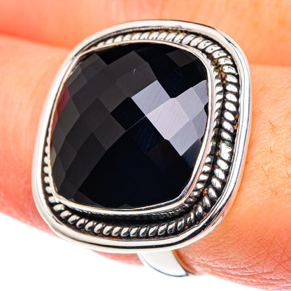 Black Onyx Rings handcrafted by Ana Silver Co - RING90337