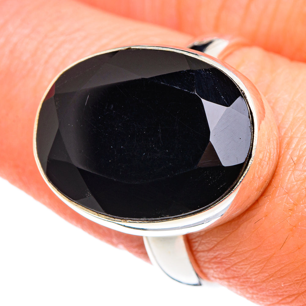 Black Onyx Rings handcrafted by Ana Silver Co - RING90338