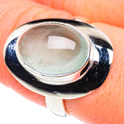 Aqua Chalcedony Rings handcrafted by Ana Silver Co - RING90349