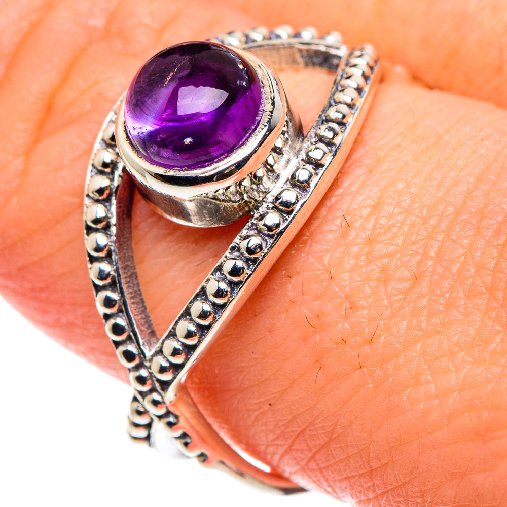 Amethyst Rings handcrafted by Ana Silver Co - RING90366