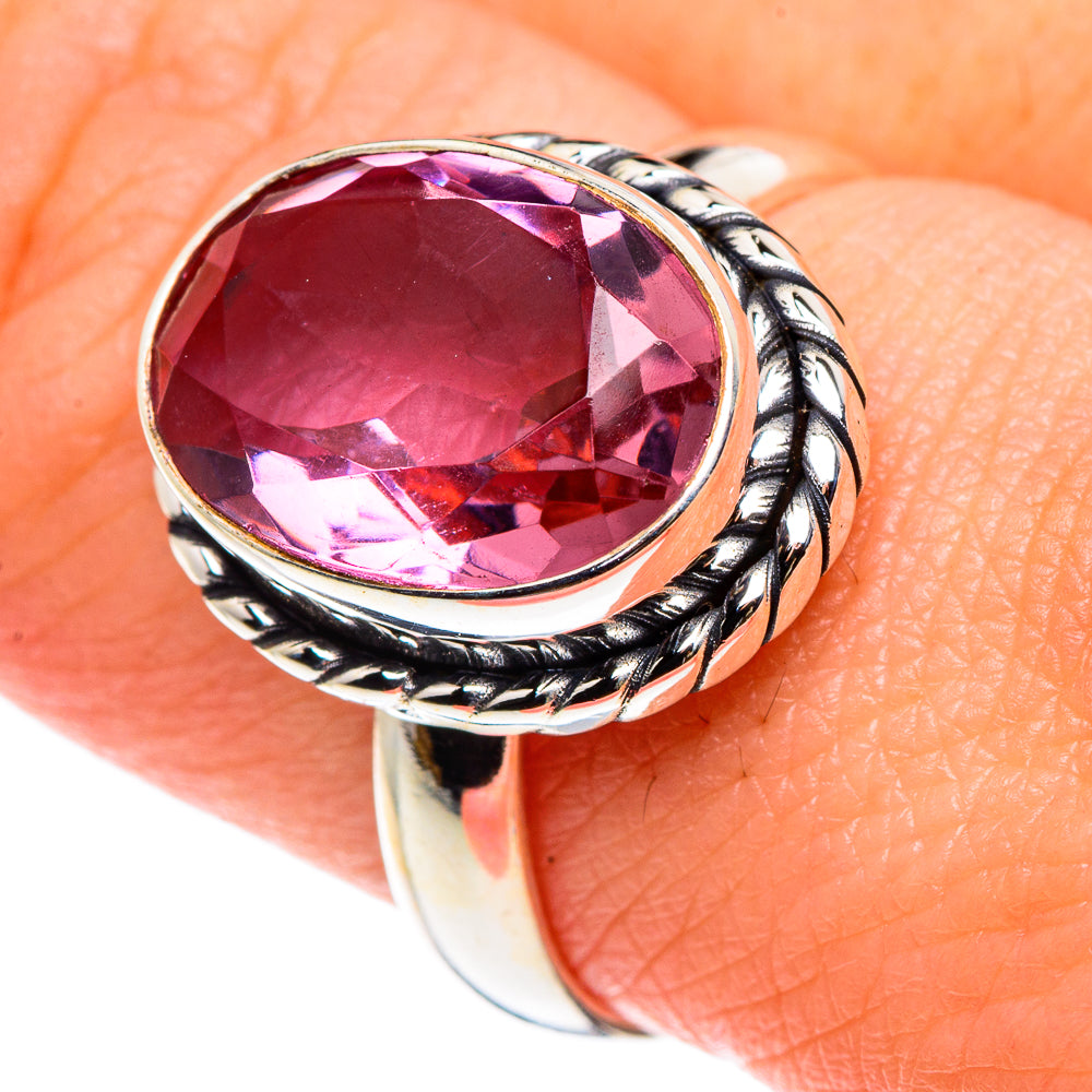 Color Change Alexandrite (Lab.) Rings handcrafted by Ana Silver Co - RING90367