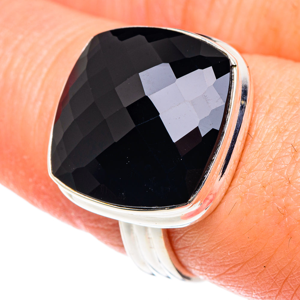 Black Onyx Rings handcrafted by Ana Silver Co - RING90369