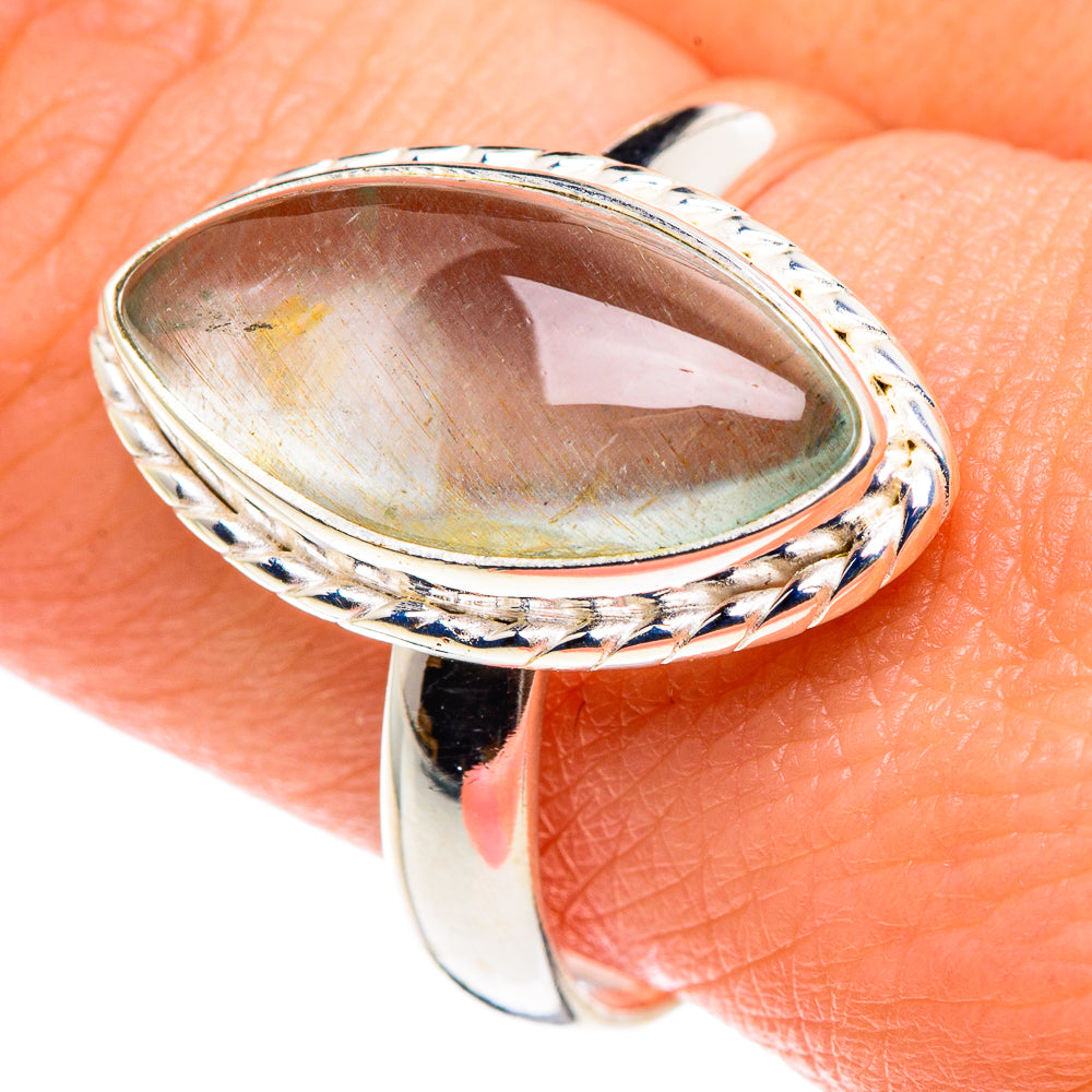 Aquamarine Rings handcrafted by Ana Silver Co - RING90379