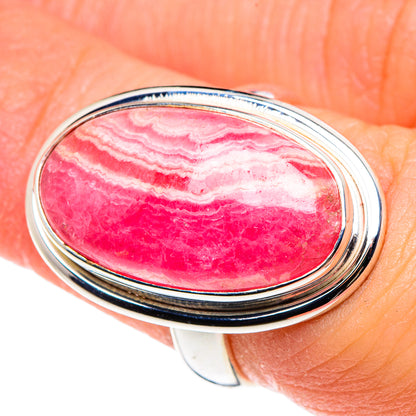 Rhodochrosite Rings handcrafted by Ana Silver Co - RING90394