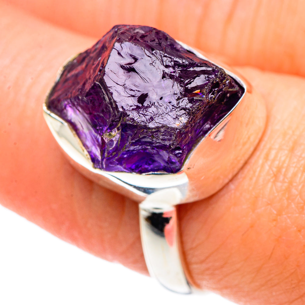 Amethyst Rings handcrafted by Ana Silver Co - RING90395