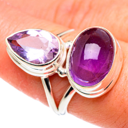 Amethyst Rings handcrafted by Ana Silver Co - RING90396