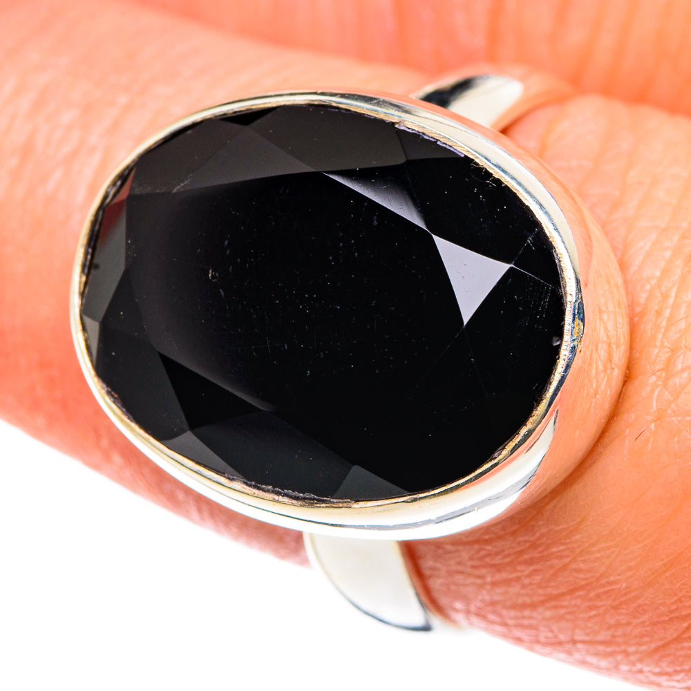 Black Onyx Rings handcrafted by Ana Silver Co - RING90398