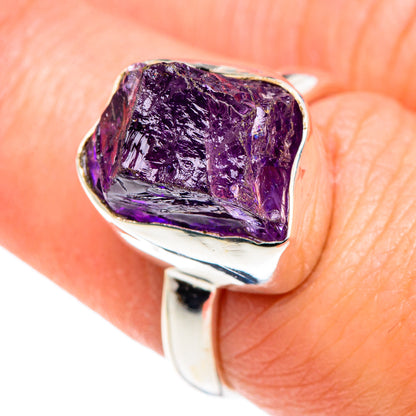Amethyst Rings handcrafted by Ana Silver Co - RING90423