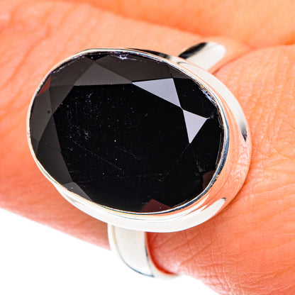 Black Onyx Rings handcrafted by Ana Silver Co - RING90424