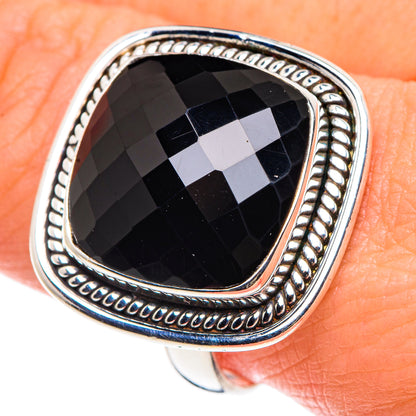 Black Onyx Rings handcrafted by Ana Silver Co - RING90425