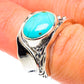Tibetan Turquosie Rings handcrafted by Ana Silver Co - RING90435