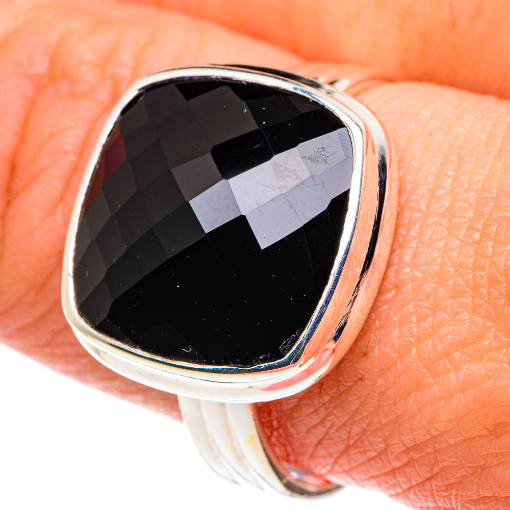Black Onyx Rings handcrafted by Ana Silver Co - RING90450