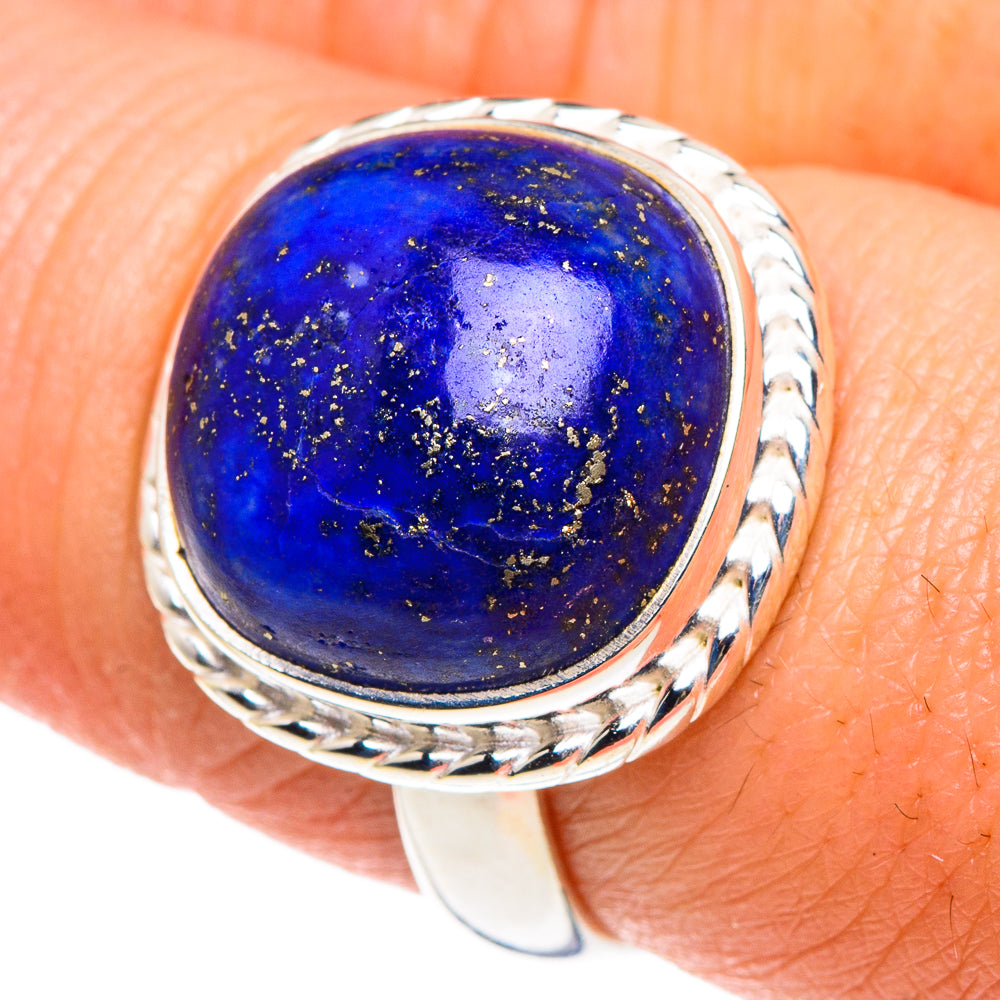 Lapis Lazuli Rings handcrafted by Ana Silver Co - RING90455