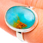 Peruvian Opal Rings handcrafted by Ana Silver Co - RING90459
