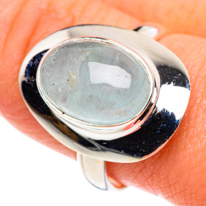 Aquamarine Rings handcrafted by Ana Silver Co - RING90471