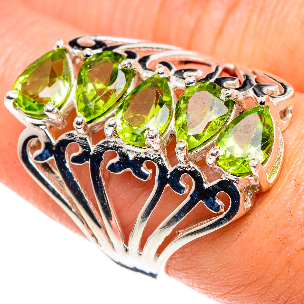Peridot Rings handcrafted by Ana Silver Co - RING90480