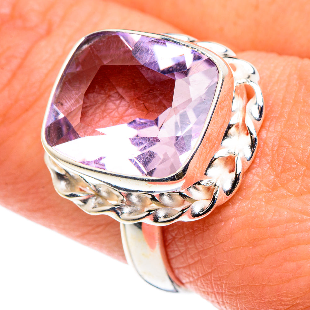 Amethyst Rings handcrafted by Ana Silver Co - RING90490