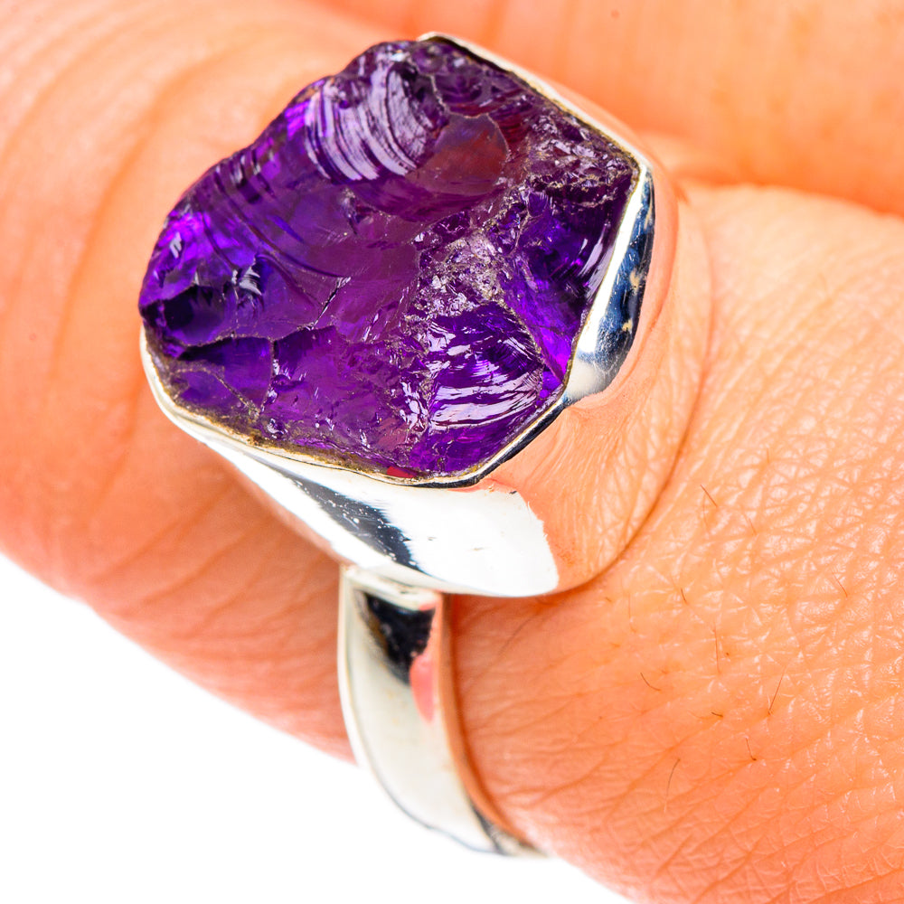 Amethyst Rings handcrafted by Ana Silver Co - RING90491