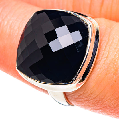 Black Onyx Rings handcrafted by Ana Silver Co - RING90492
