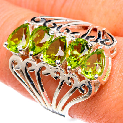 Peridot Rings handcrafted by Ana Silver Co - RING90501