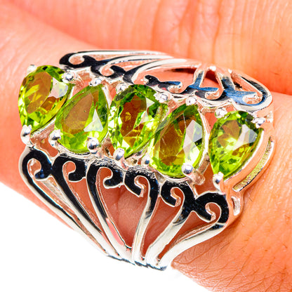 Peridot Rings handcrafted by Ana Silver Co - RING90506