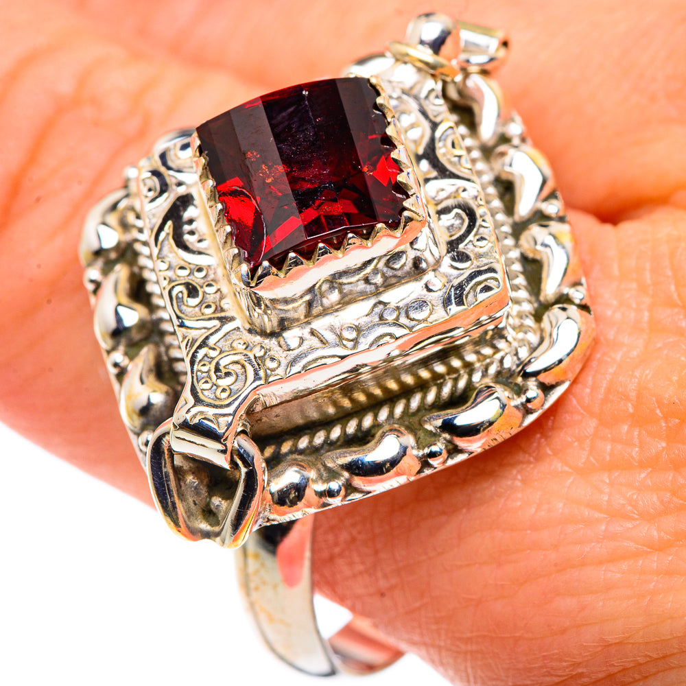 Garnet Rings handcrafted by Ana Silver Co - RING90517