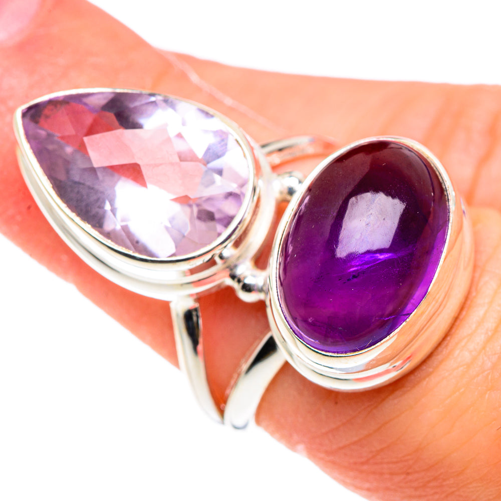 Amethyst Rings handcrafted by Ana Silver Co - RING90520